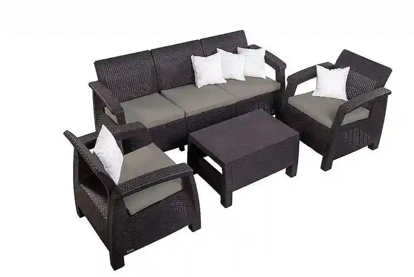 Set de mobilier de grădină NOVARA 4 piese