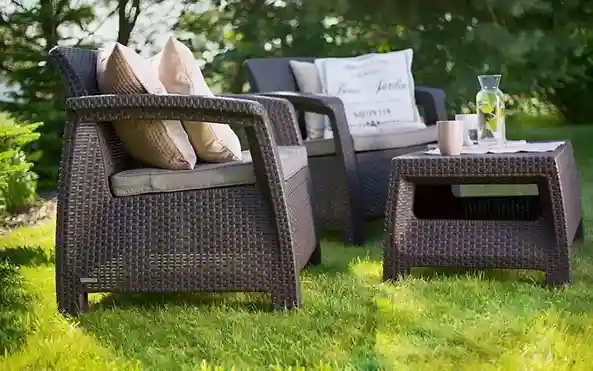 Set de mobilier de grădină NOVARA 4 piese