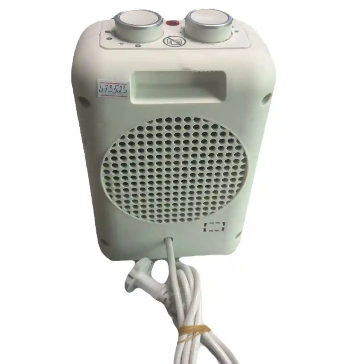 Incalzitor cu ventilator ceramic, Tristar PD-3846W, 1500W, alb, 16x20x11cm