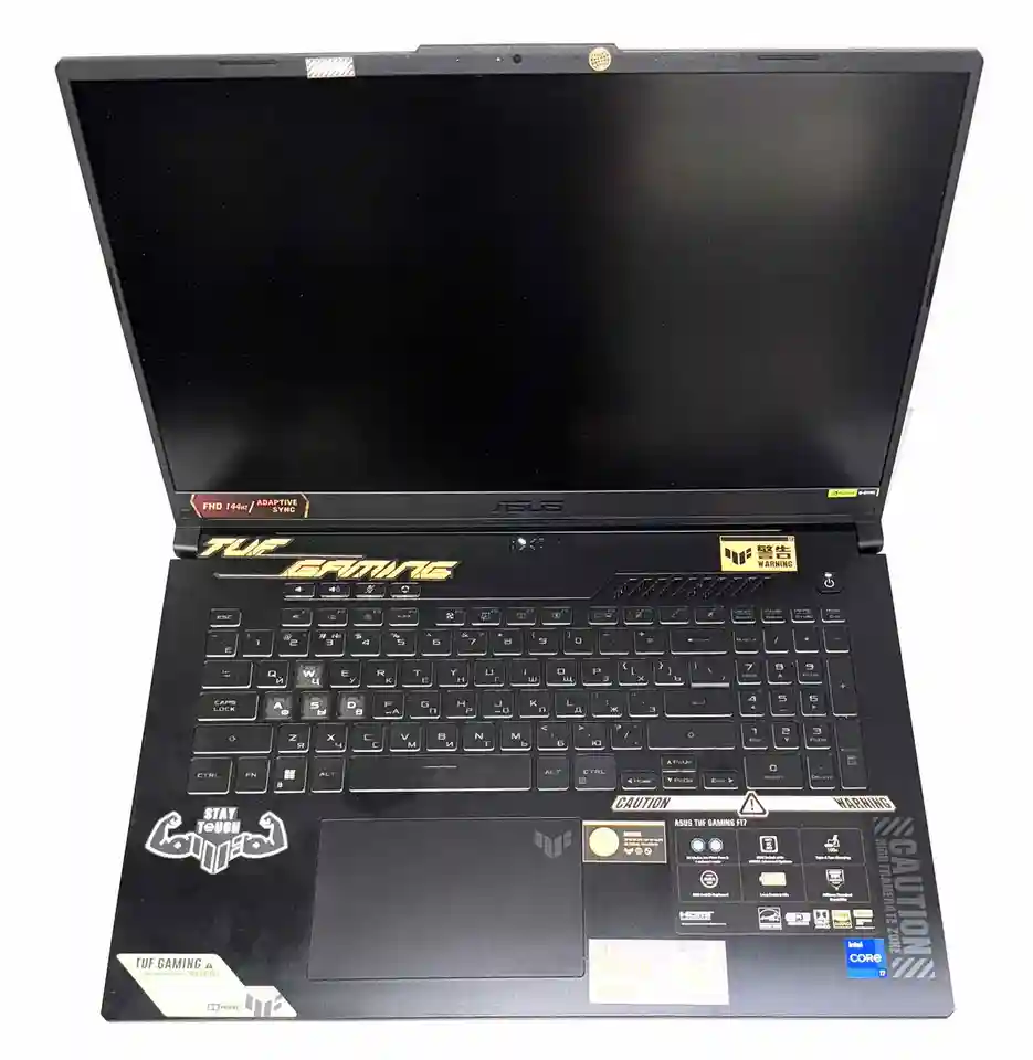 ASUS TUF Gaming F17 FX707 / Intel Core i7-13620H / RAM - 32 GB / SSD - 1000 GB / NVIDIA GeForce RTX 4060 / 2024