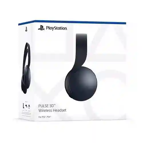 Игровая Гарнитура SONY Pulse 3D, Беспроводной/Проводной, Чёрный