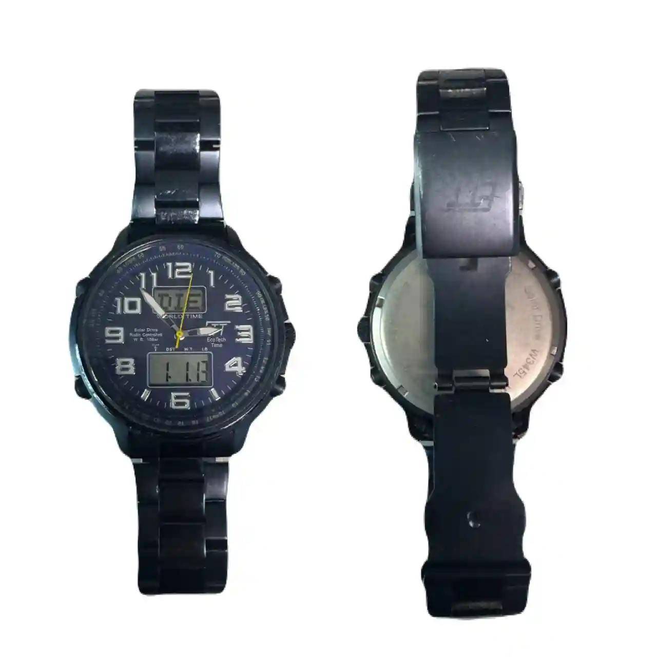 ETT EGS-11301-22L Solar Drive Funkuhr Hunter II Chronograph