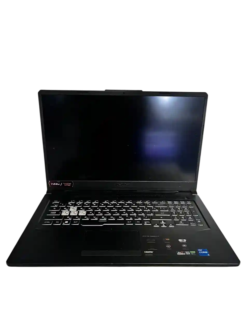 TUF Gaming F17 FX706HF, Graphite Black, Intel Core i5-11400H, 16Гб/512Гб