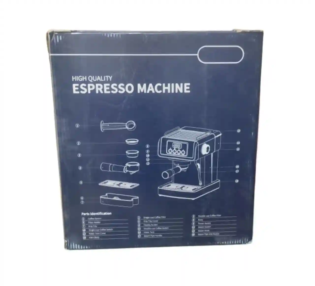 Espresso Machine 20 Bar with LCD