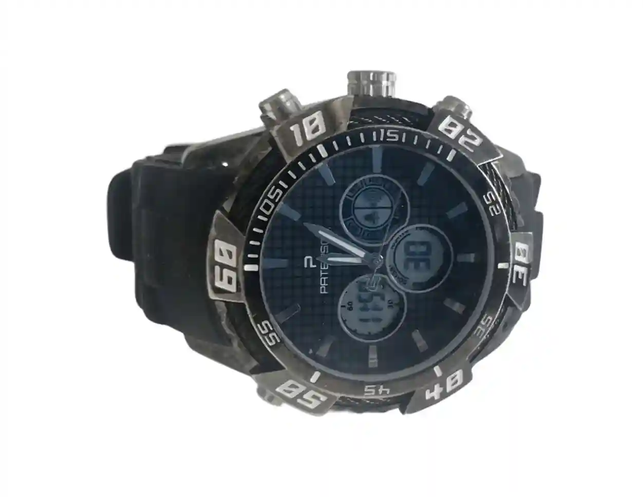 Dual Time Chronograph s.steel Men's Watch-