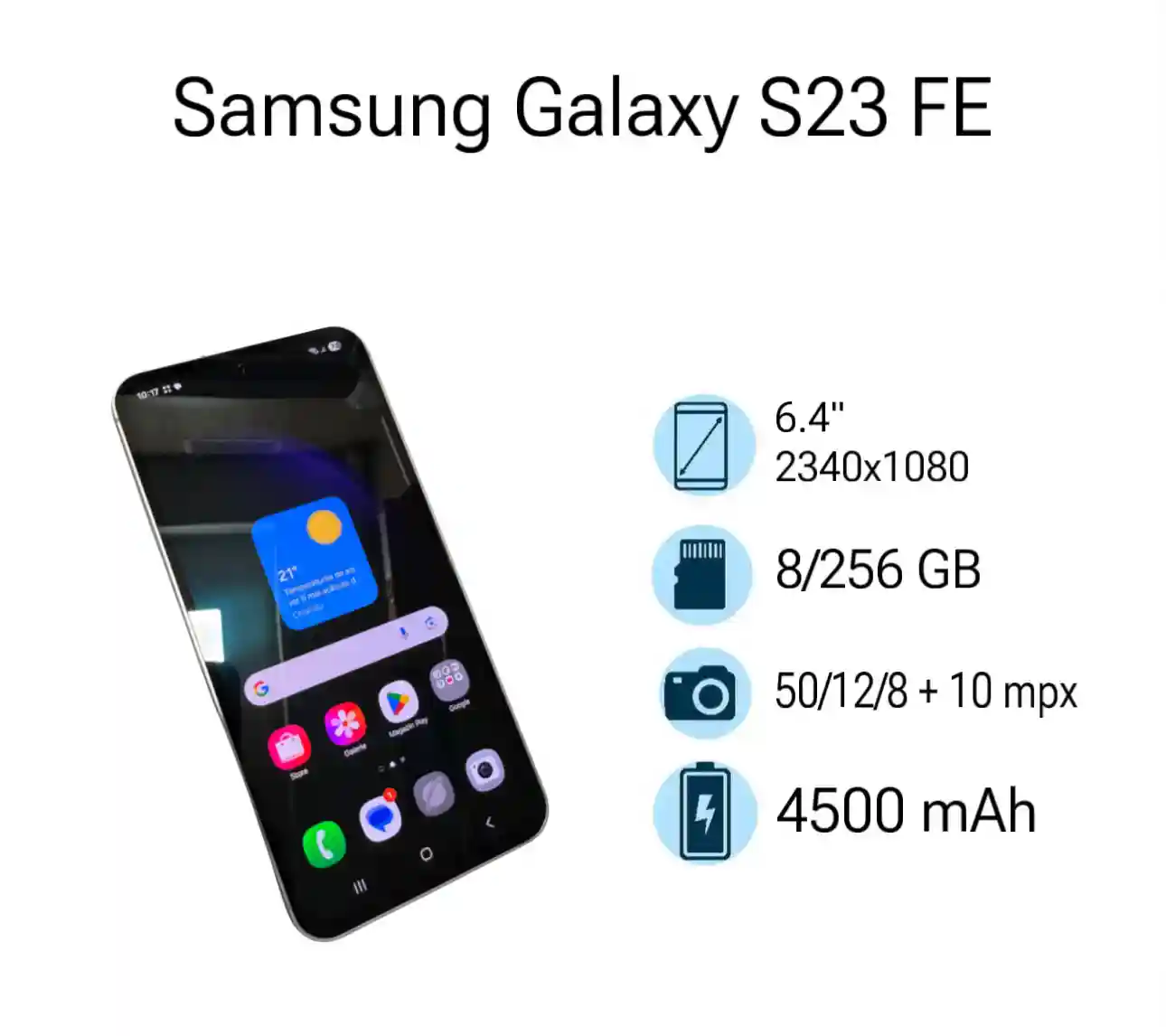Galaxy S23 FE 8/256 GB