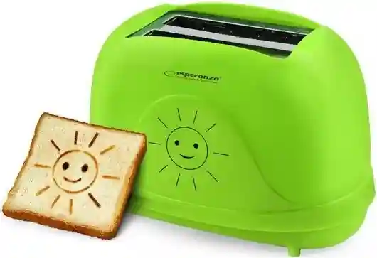 Тостер Esperanza Smiley Green