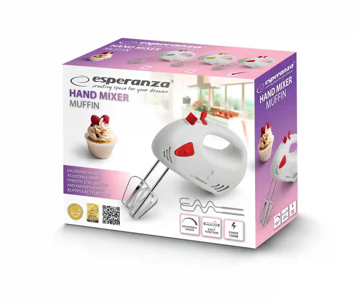 Mixer de mana Esperanza MUFFIN
