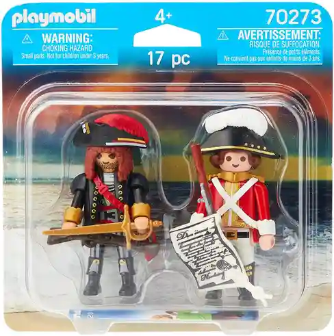 DuoPack Pirate and Redcoat