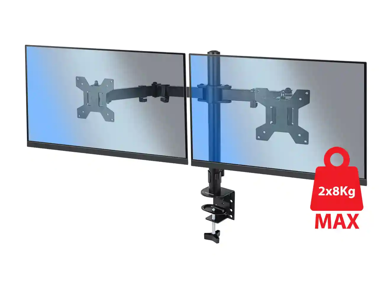 Arm for 2 monitor 10"-27" Esperanza SYLEN