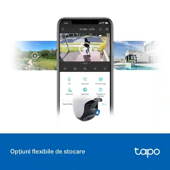 TP-Link TAPO C520WS, 4Mpix, Outdoor Pan/Tilt Security Wi-Fi/LAN Camera