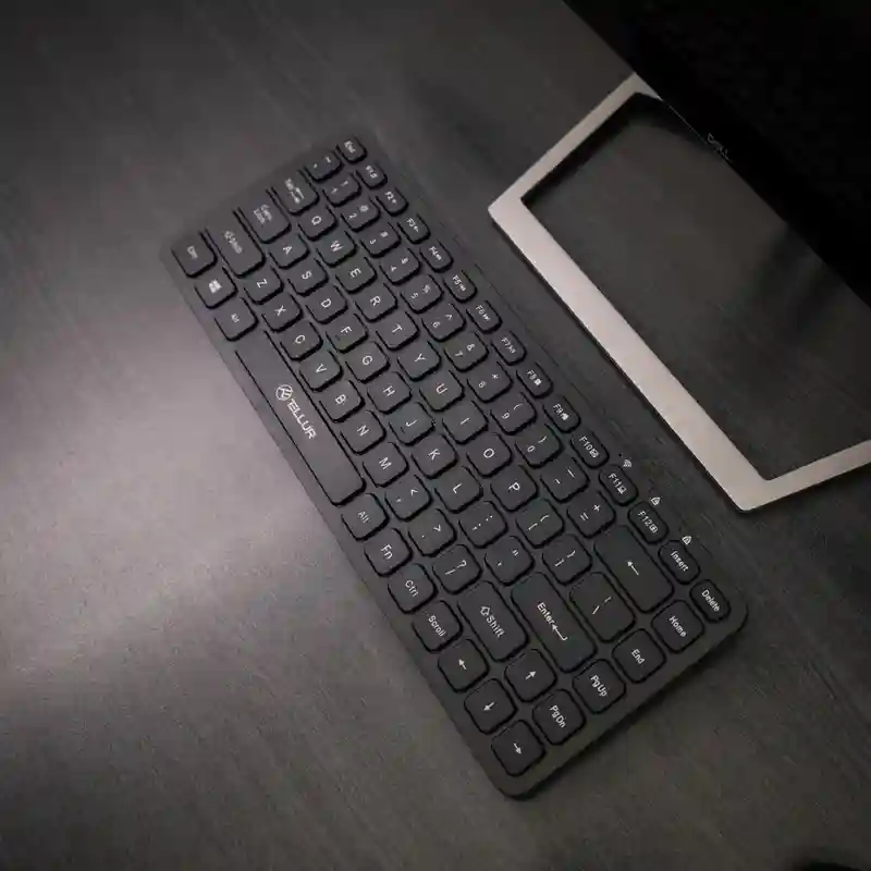 Mini Wireless Keyboard Tellur, Negru