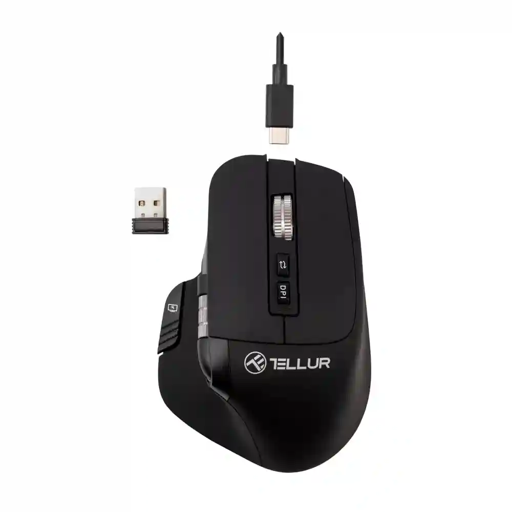 Беспроводная мышь Tellur Shade, Bluetooth, Черный