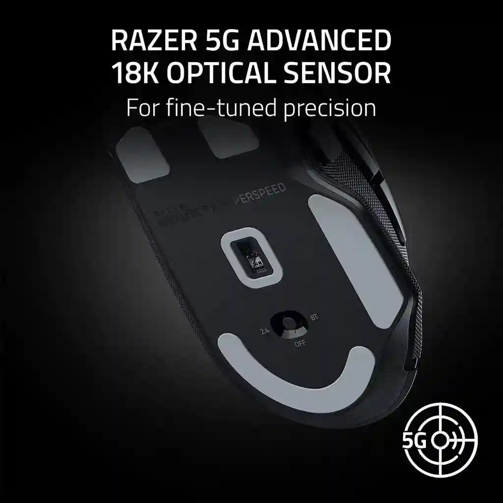 Mouse Razer Basilisk V3 X HyperSpeed, Black