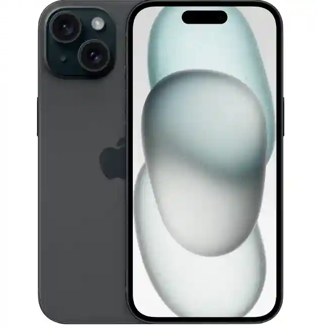 Apple iPhone 15,6 GB/ 256 GB/ Single SIM/ Black