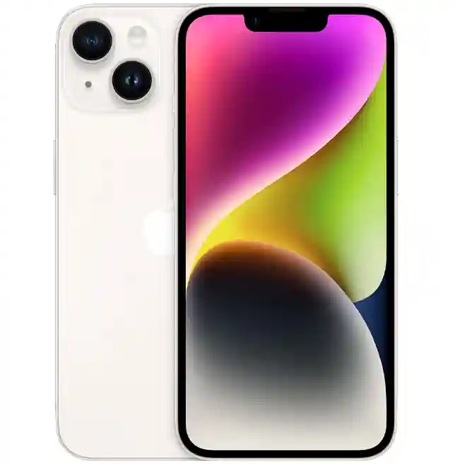 Apple iPhone 14,6 GB/ 128 GB/ Single SIM/ Starlight