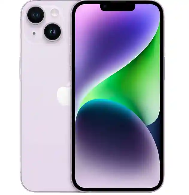 Apple iPhone 14,6 GB/ 128 GB/ Single SIM/ Purple