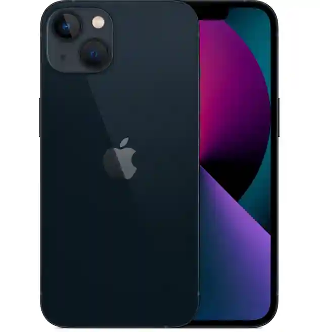 Apple iPhone 13,4 GB/ 128 GB/ Single SIM/ Midnight