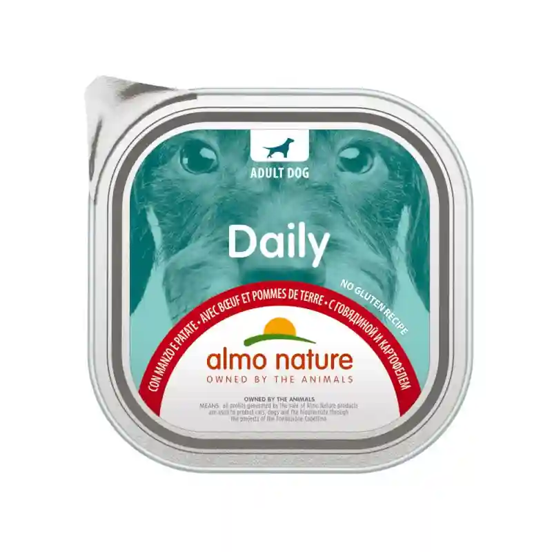 ALMO NATURE Dog DAILY Alu Veal with Carrot 100g