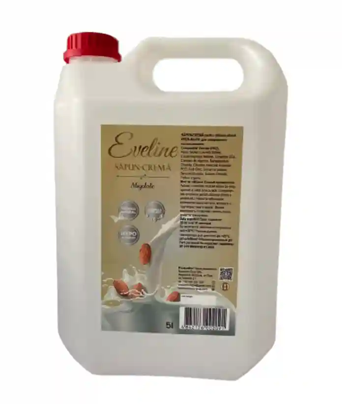 Săpun lichid „EVELINE” Premium canistră 5L Migdale