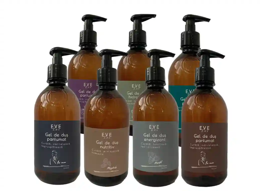 EveLuxGel de duș  500 ml Mentol