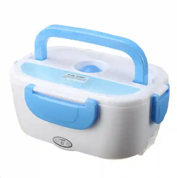 Lunchbox cu incalzire de la priza 220W - Albastru (S1/P2)