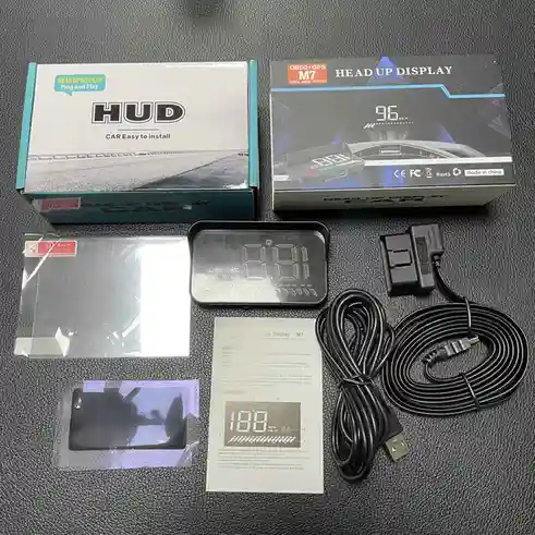 Проектор приборной панели на лобовое стекло (OBDII + GPS)