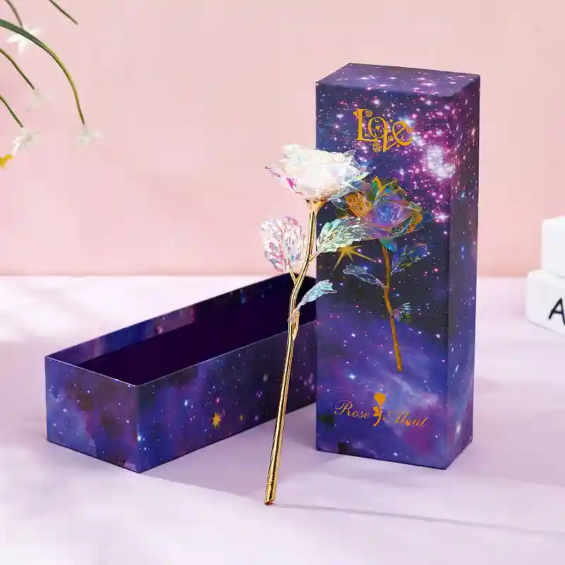Волшебная роза Crystal Rose 25 см