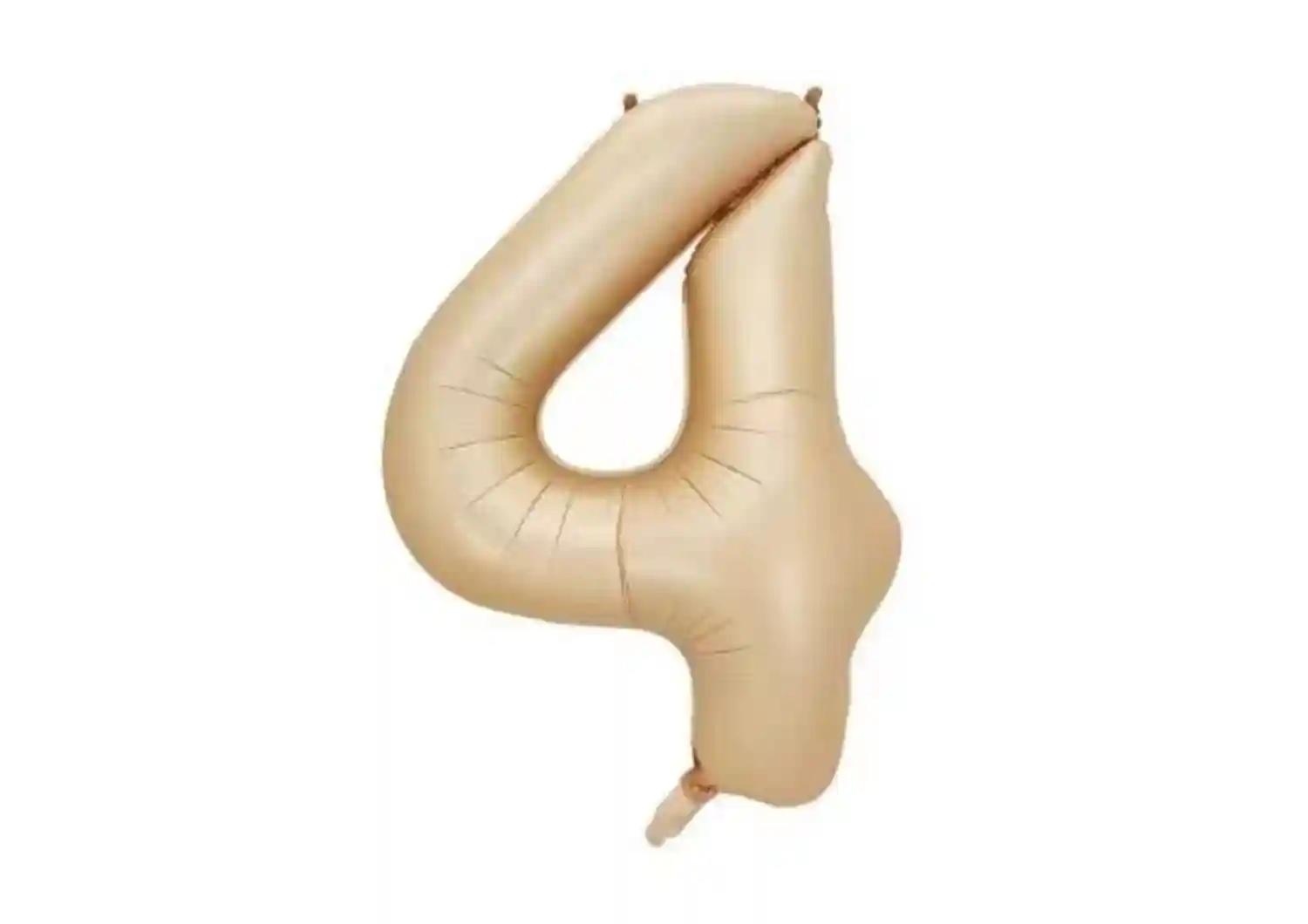 Цифра фольга Беж 4