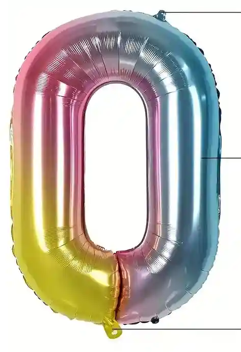 Цифр фольга  Gradient 0