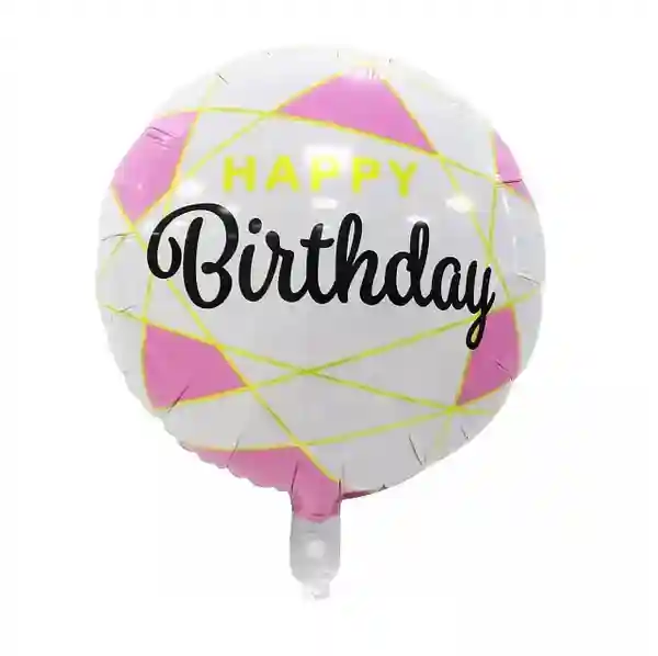 Cerc cu imagine Hday pink