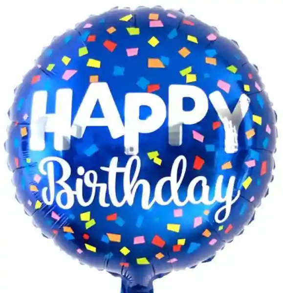 Cerc cu imagine blue Hday