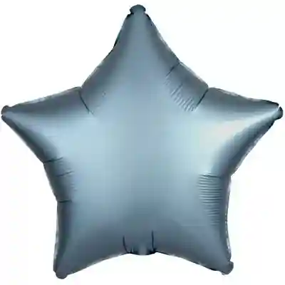 Stea Grey Blue Satin