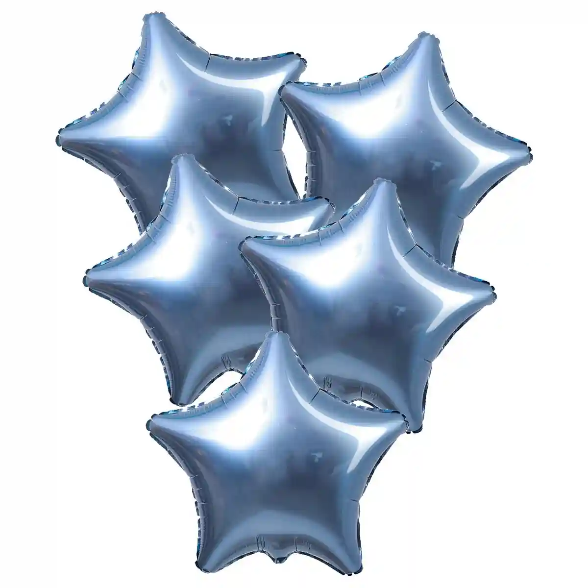 Stea Grey Blue Satin