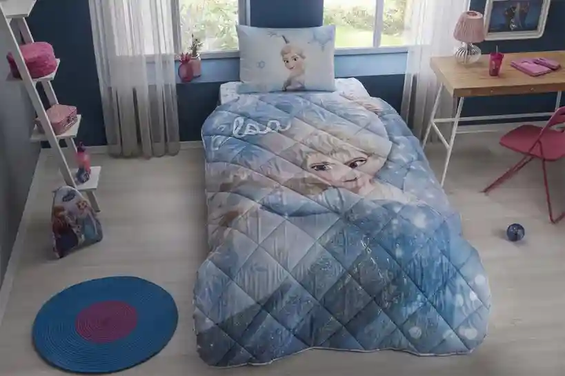Set plapumă, pernă, lenjerie 1.5-TAC DISNEY FROZEN