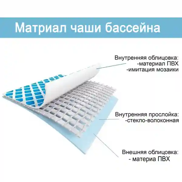 Бассейн Металлический каркас 305х76см 4485 л