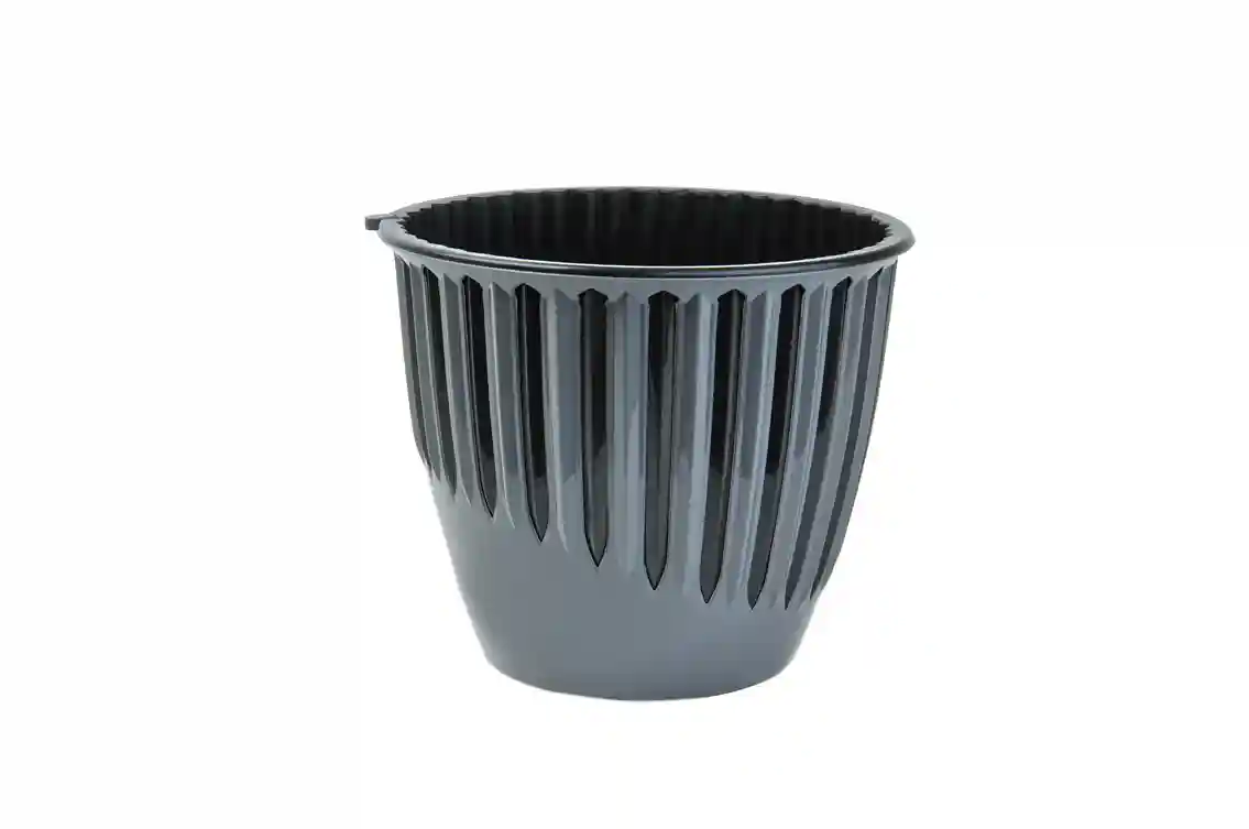 Ghiveci PIANO nr 5  (set 2 in 1) Antracit