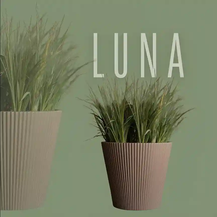 Цветочный горшок LUNA №. 3 Mocha