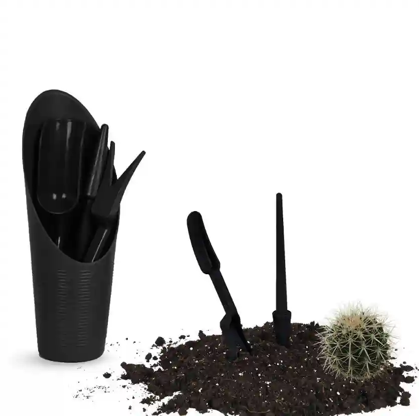 Set de unelte pentru cactusi Antracit