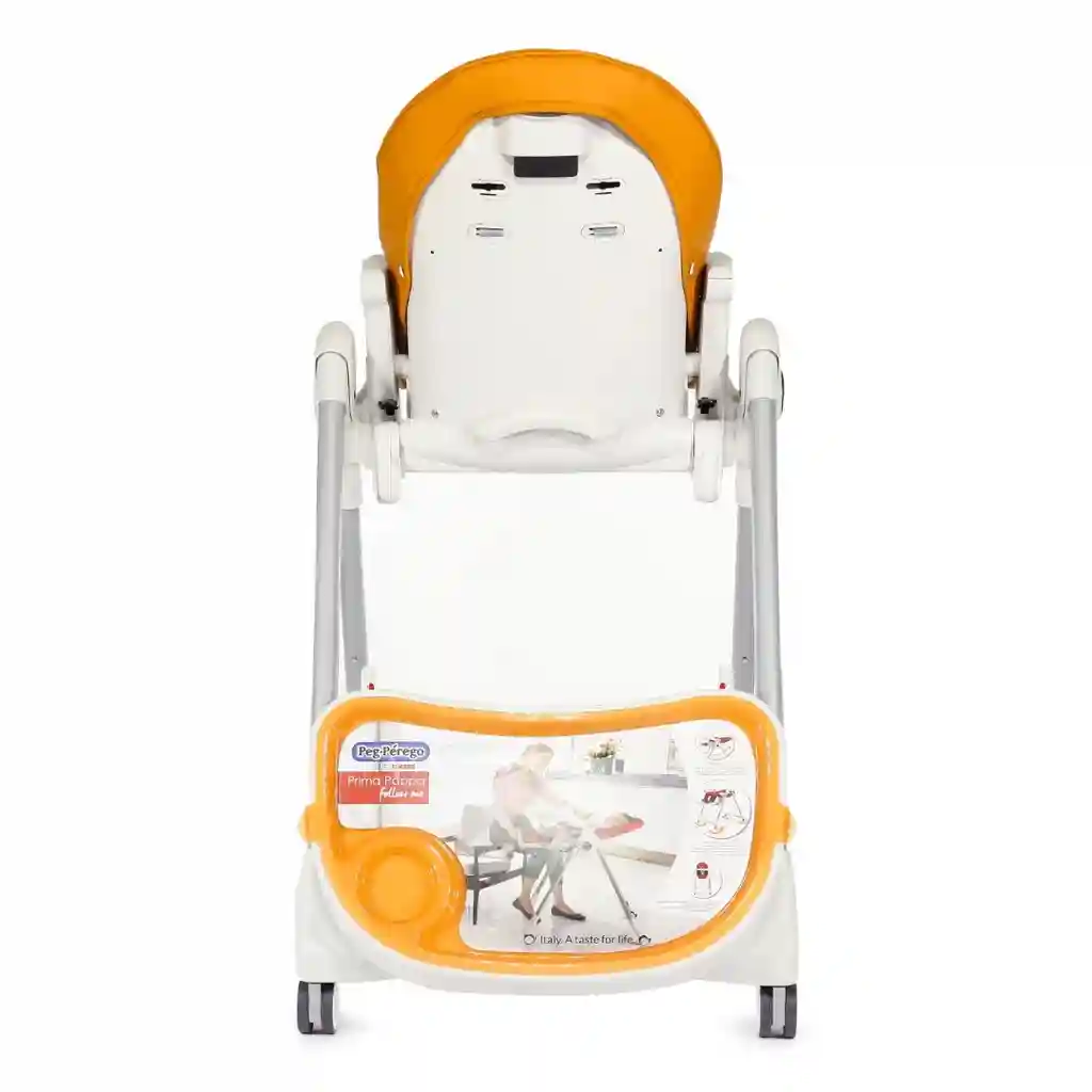 Scaun de masa Prima Pappa Follow Me Fox &Friends, Peg Perego