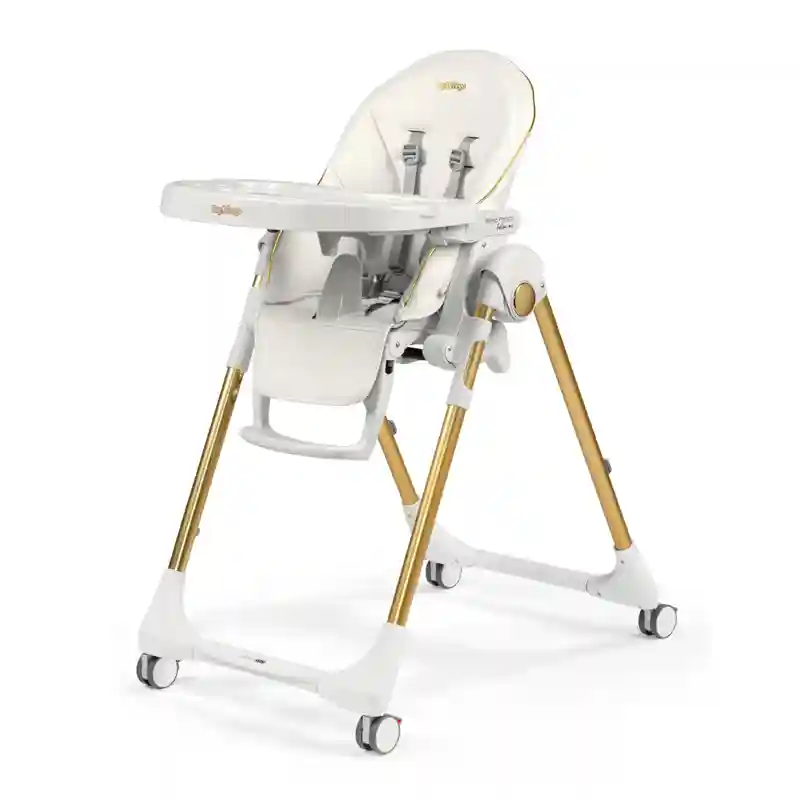 Scaun de masa Prima Pappa Follow Me Gold Peg Perego