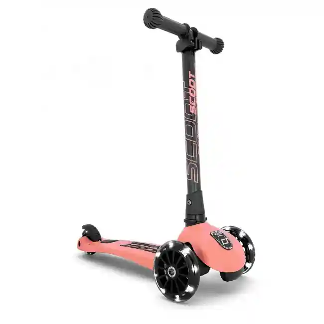 Trotineta Highway Kick 3 Led Peach 96357 Scoot&Ride