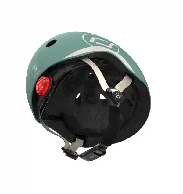 Casca de protectie pentru copii, cu sistem de reglare, Scoot & Ride Forest, XXS-S, 1 an+