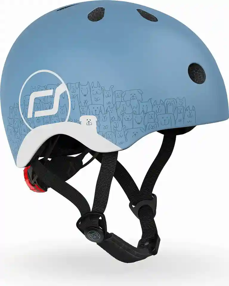 Casca Scoot&Ride XXS-S Reflective Steel
