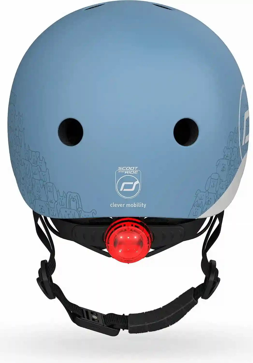 Casca Scoot&Ride XXS-S Reflective Steel