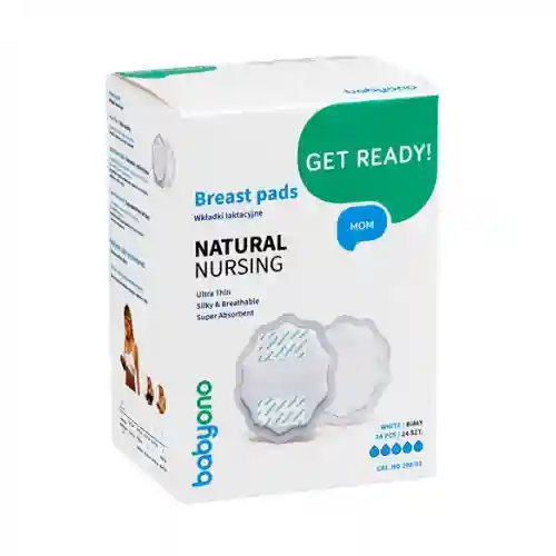  Instalare in sutien Alb (24 buc) BabyOno