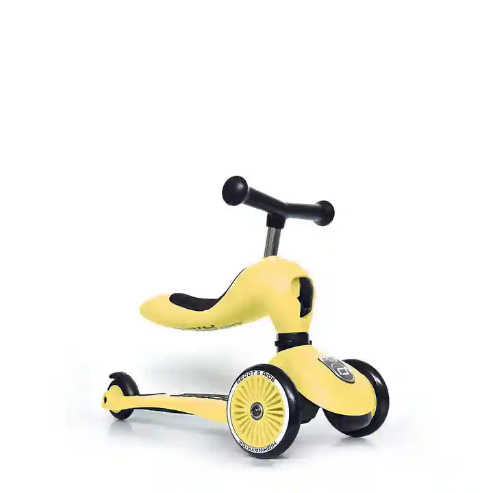 Trotineta 2 in 1 Highway Kick 1 Lemon 96354 Scoot&Ride