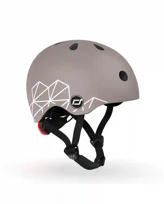 Casca de protectie pentru copii, cu sistem de reglare, Scoot & Ride Brownlines, XXS-S, 1 an+