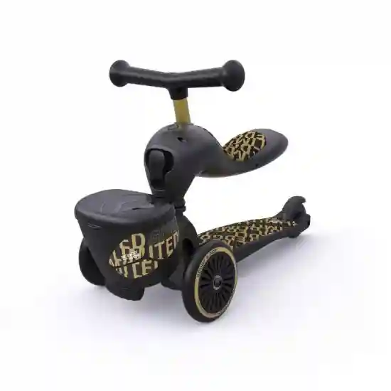 Trotineta 2 in 1 Highway Kick 1 Lifestyle Black/gold Scoot&Ride