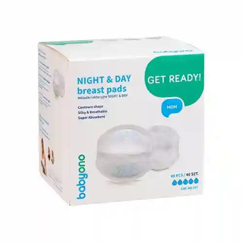 Instalare in sutien Night and Day BabyOno (40 buc)